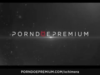 XCHIMERA - Katy Rose wears stockings in marvelous fetish sex video session